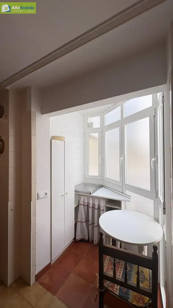 Balcony of Flat for rent in Aranda de Duero  with Heating, Parquet flooring and Terrace