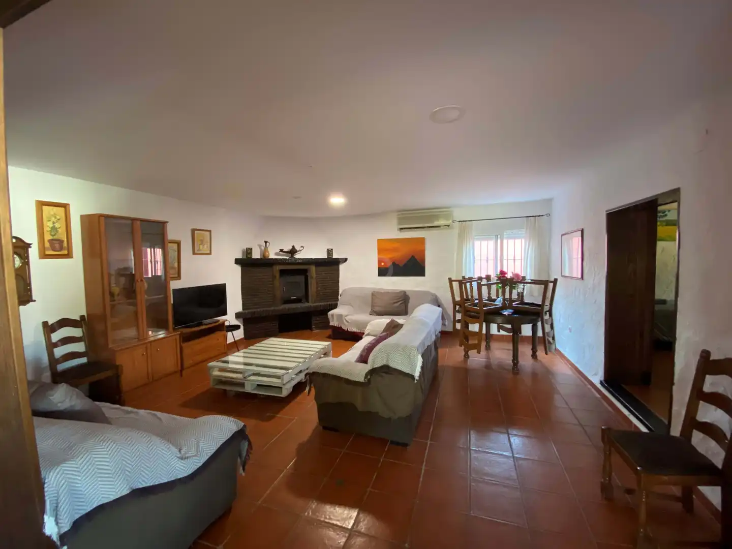 Sala d'estar de Casa o xalet en venda en Chiclana de la Frontera amb Aire condicionat, Calefacció i Terrassa