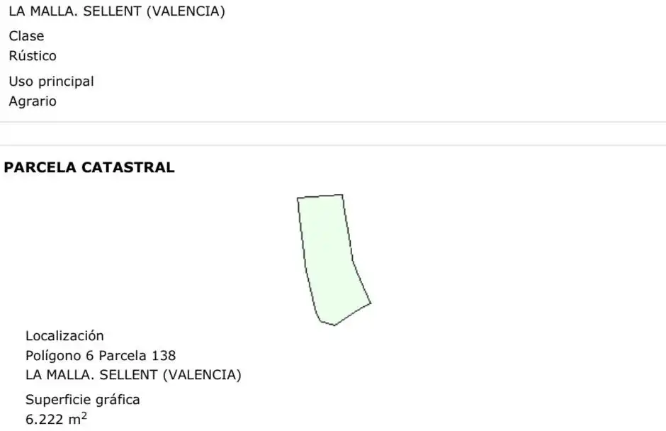 Terreno rústico en venta en Sellent, imagen 2
