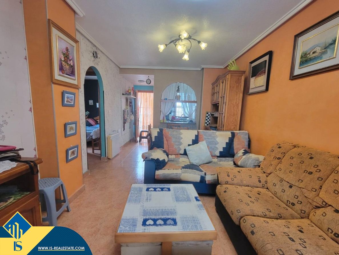 Living room of Apartment for sale in Torrevieja  with Heating, Terrace and Furnished