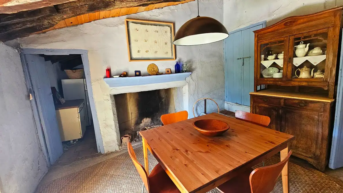 Dining room of Houses for sale in Alájar  with Storage room and Balcony