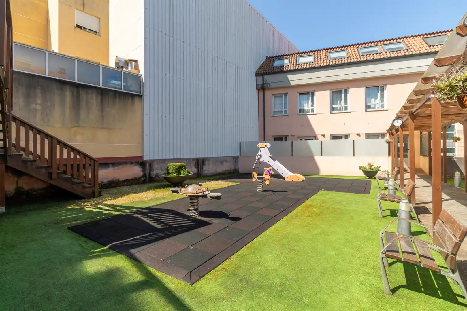 Terrace of Flat for sale in Miño  with Heating, Parquet flooring and Terrace