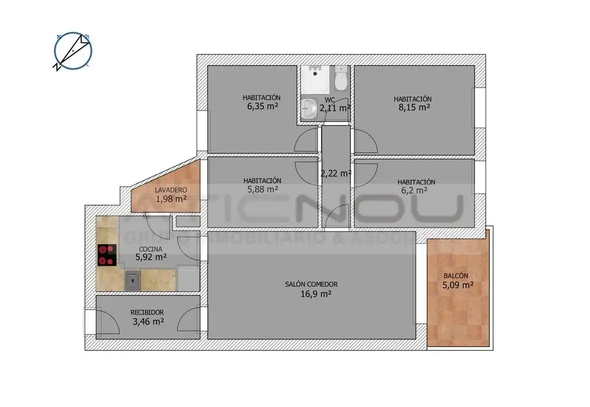 Flat for sale in Barcelona  with Balcony
