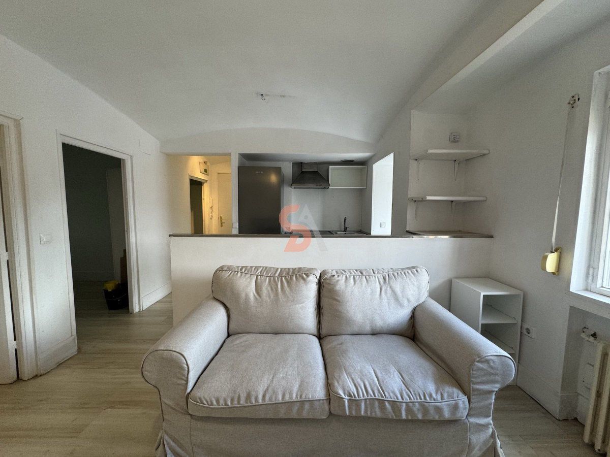 Sala de estar de Piso de alquiler en Valladolid Capital con Calefacción, Terraza y Amueblado