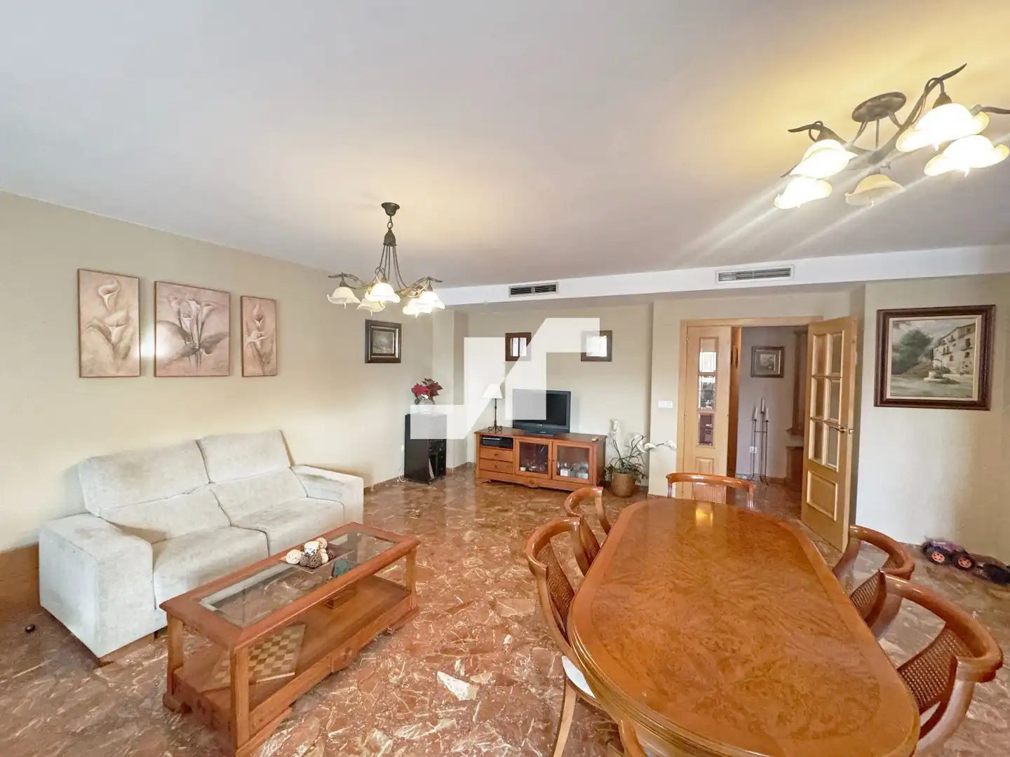 Sala de estar de Dúplex en venta en Vila-real con Aire acondicionado, Calefacción y Terraza