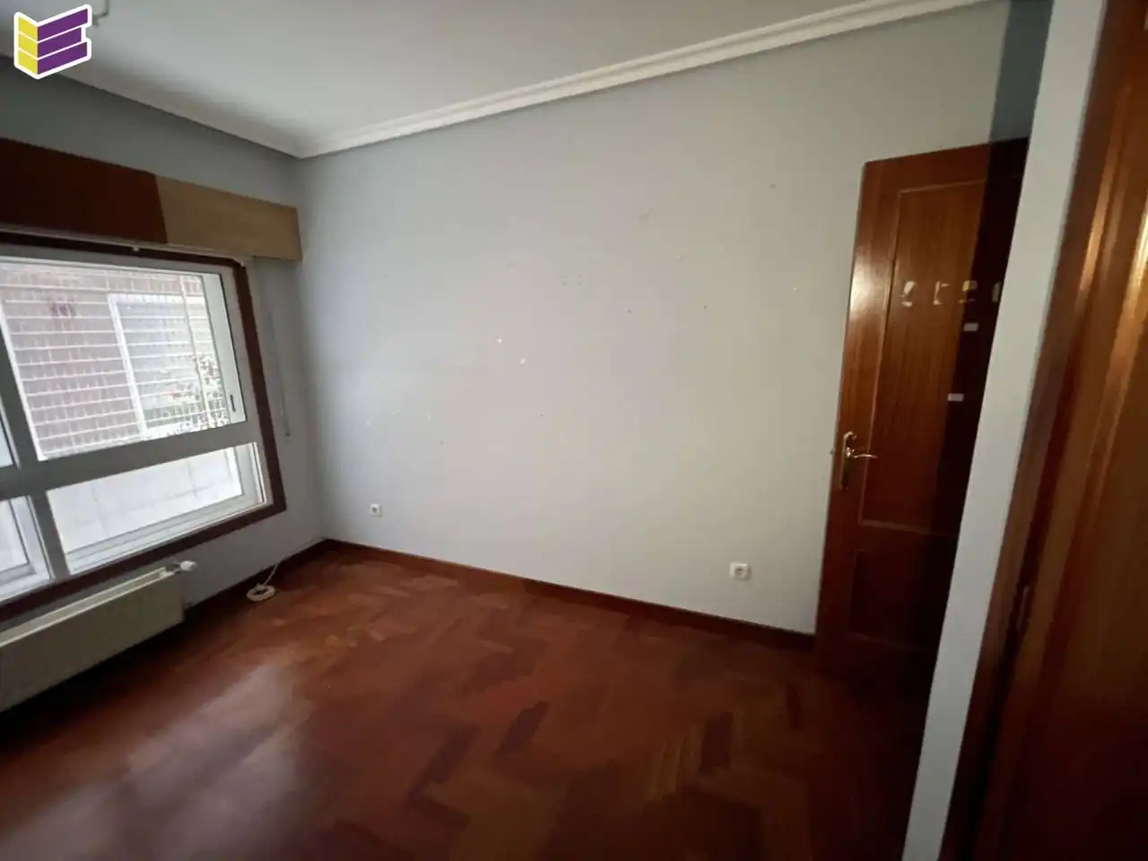 Bedroom of Flat for sale in Vigo   with Heating, Parquet flooring and Terrace