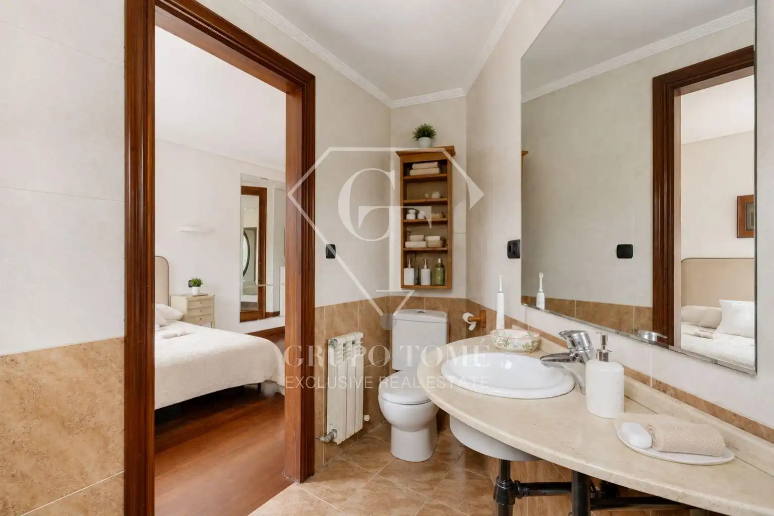 Baño de Planta baja en venta en Donostia - San Sebastián  con Calefacción, Jardín privado y Terraza