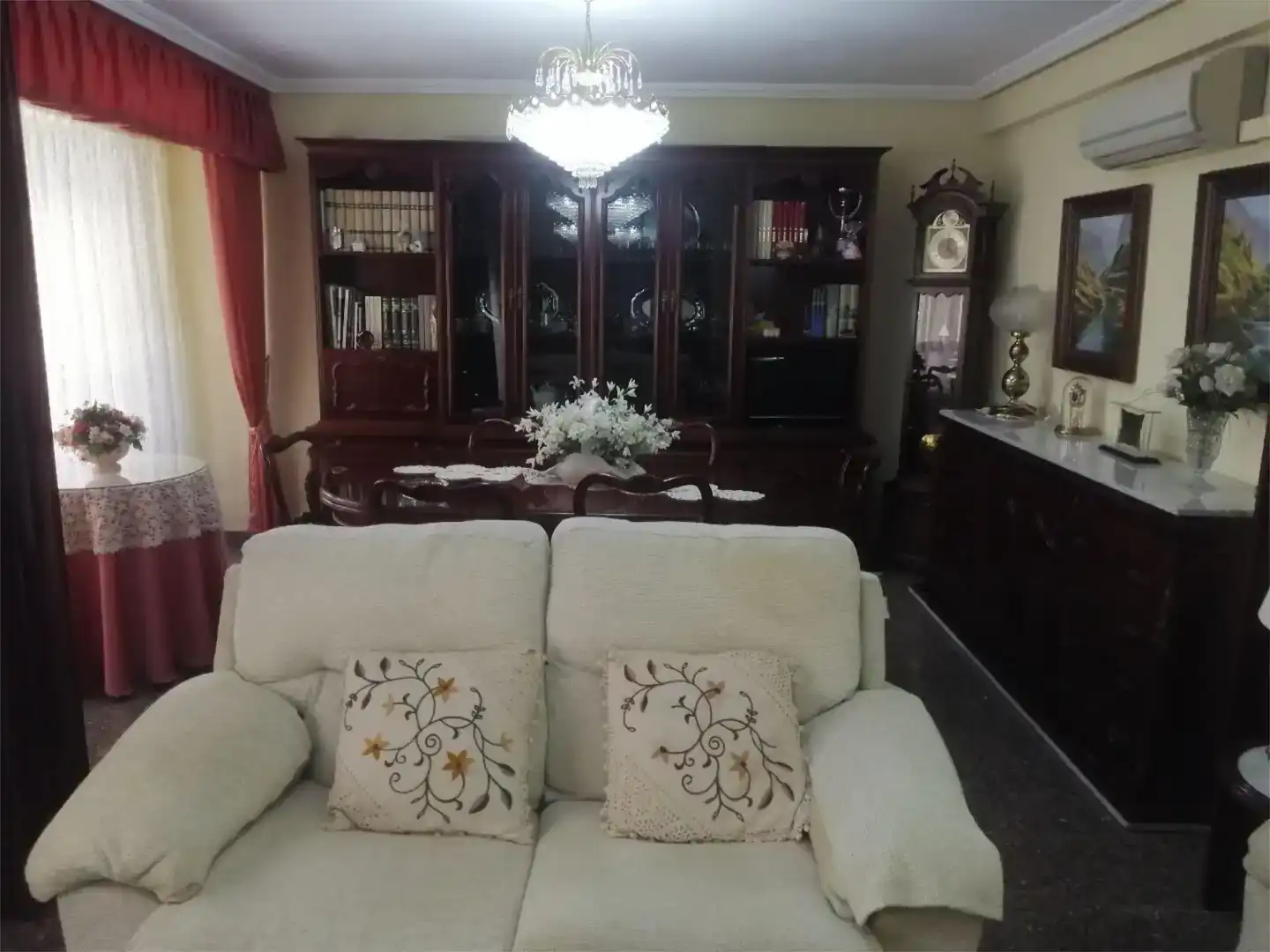 Sala d'estar de Pis en venda en Jijona / Xixona amb Aire condicionat i Balcó