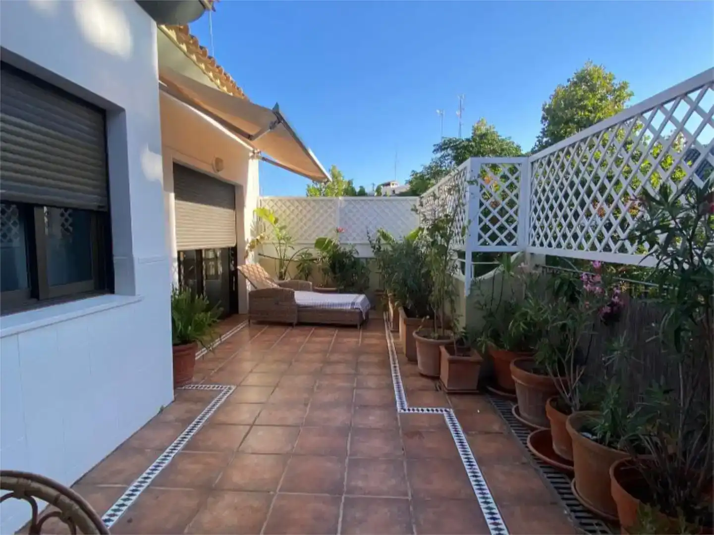 Terrasse von Wohnung zur Miete in Marbella Centro
