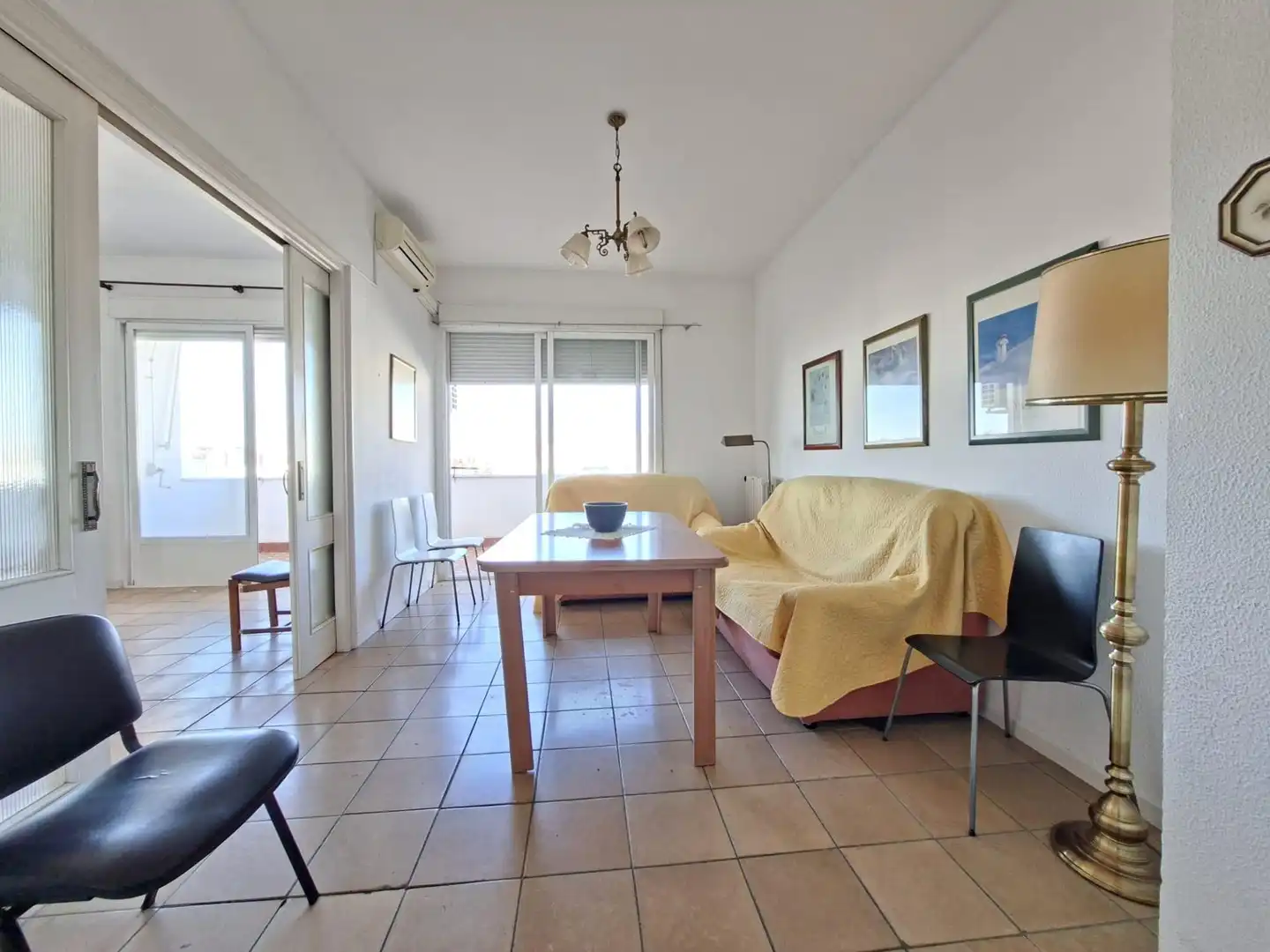 Sala de estar de Piso en venta en Badajoz Capital con Aire acondicionado y Terraza