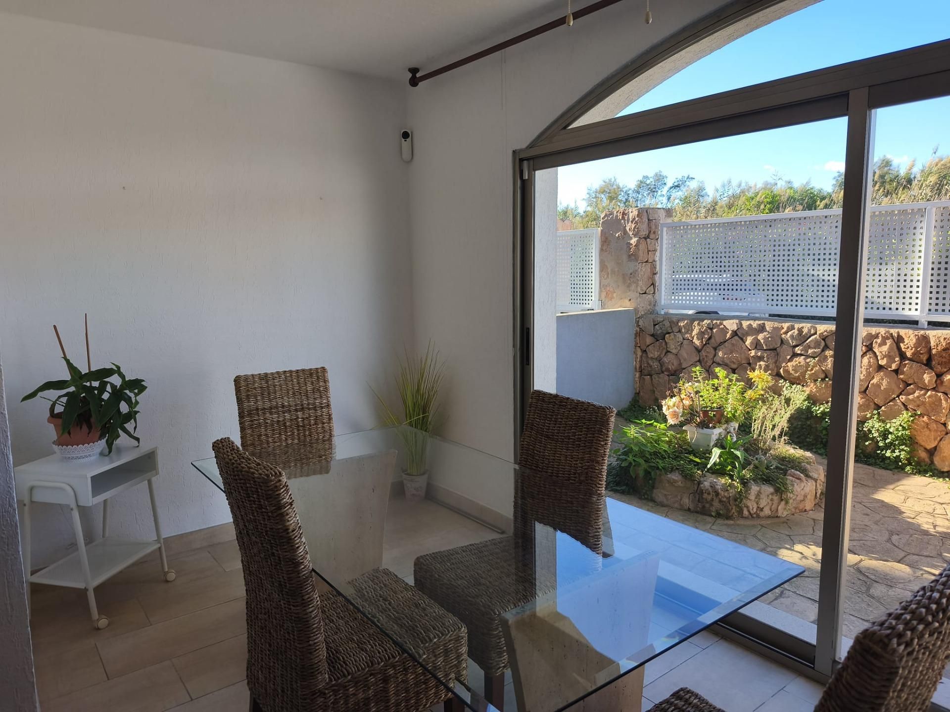 Menjador de Planta baixa de lloguer en  Palma de Mallorca amb Aire condicionat i Terrassa