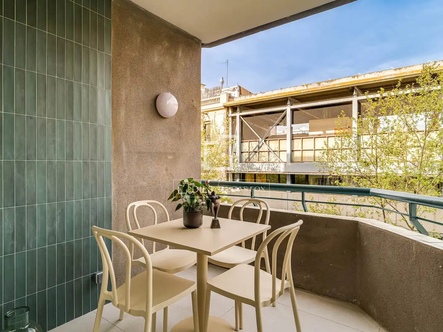 Terrasse von Wohnung zum Verkauf in Barcelona mit Heizung, Terrasse und Abstellraum