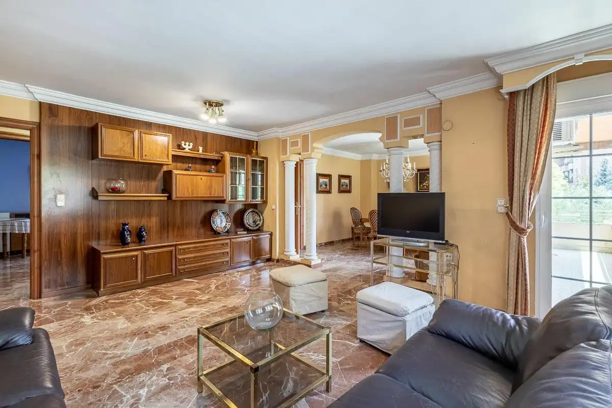 Sala de estar de Piso en venta en Granada con Calefacción y Balcón