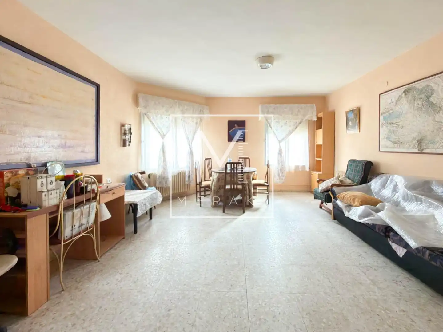 Sala de estar de Casa o chalet en venta en Motilleja con Calefacción, Terraza y Trastero