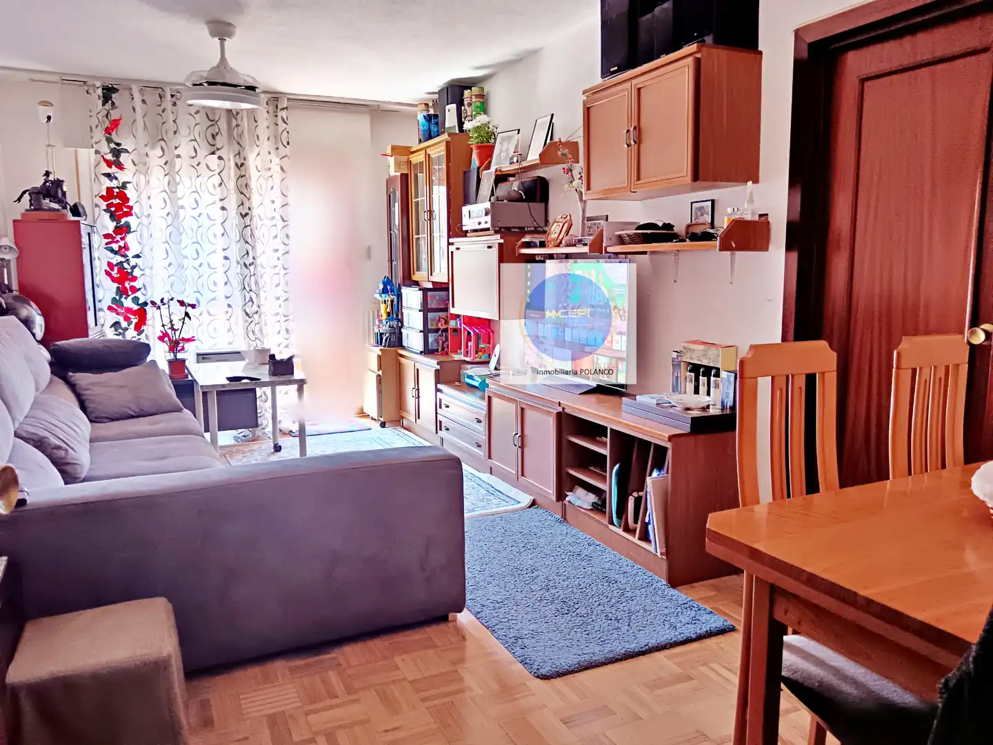 Sala d'estar de Pis en venda en Coslada amb Calefacció, Parquet i Terrassa