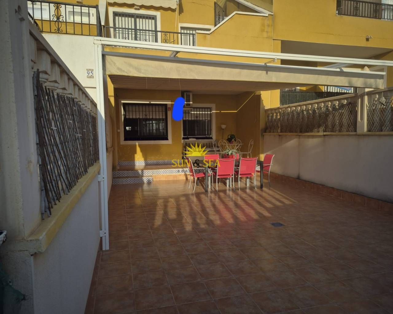 Terrace of House or chalet to rent in Elche / Elx  with Air Conditioner, Heating and Swimming Pool