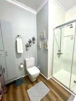 Bathroom of Houses for sale in Lepe  with Air Conditioner, Private garden and Terrace