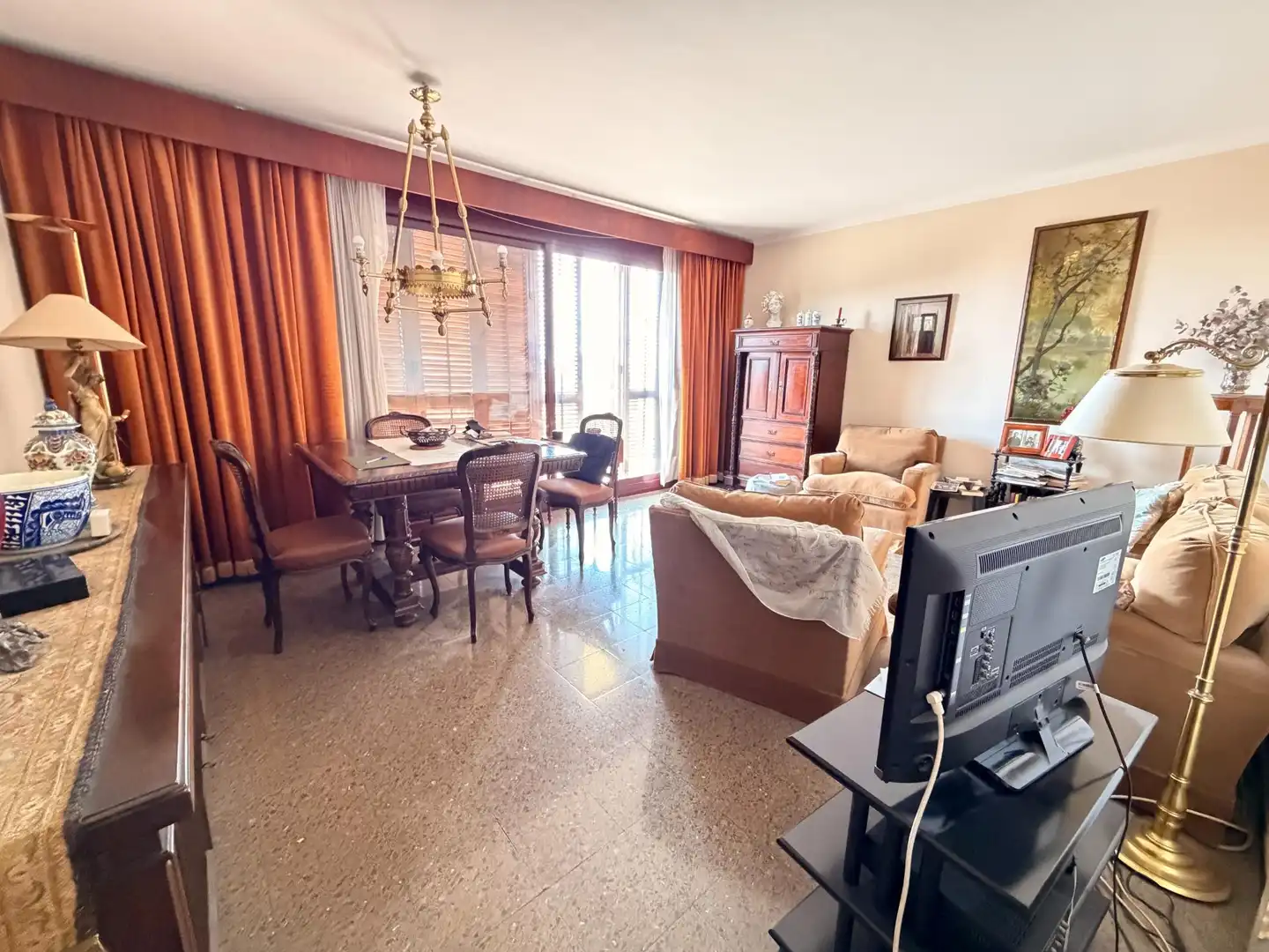 Sala de estar de Piso en venta en Mataró con Calefacción y Balcón