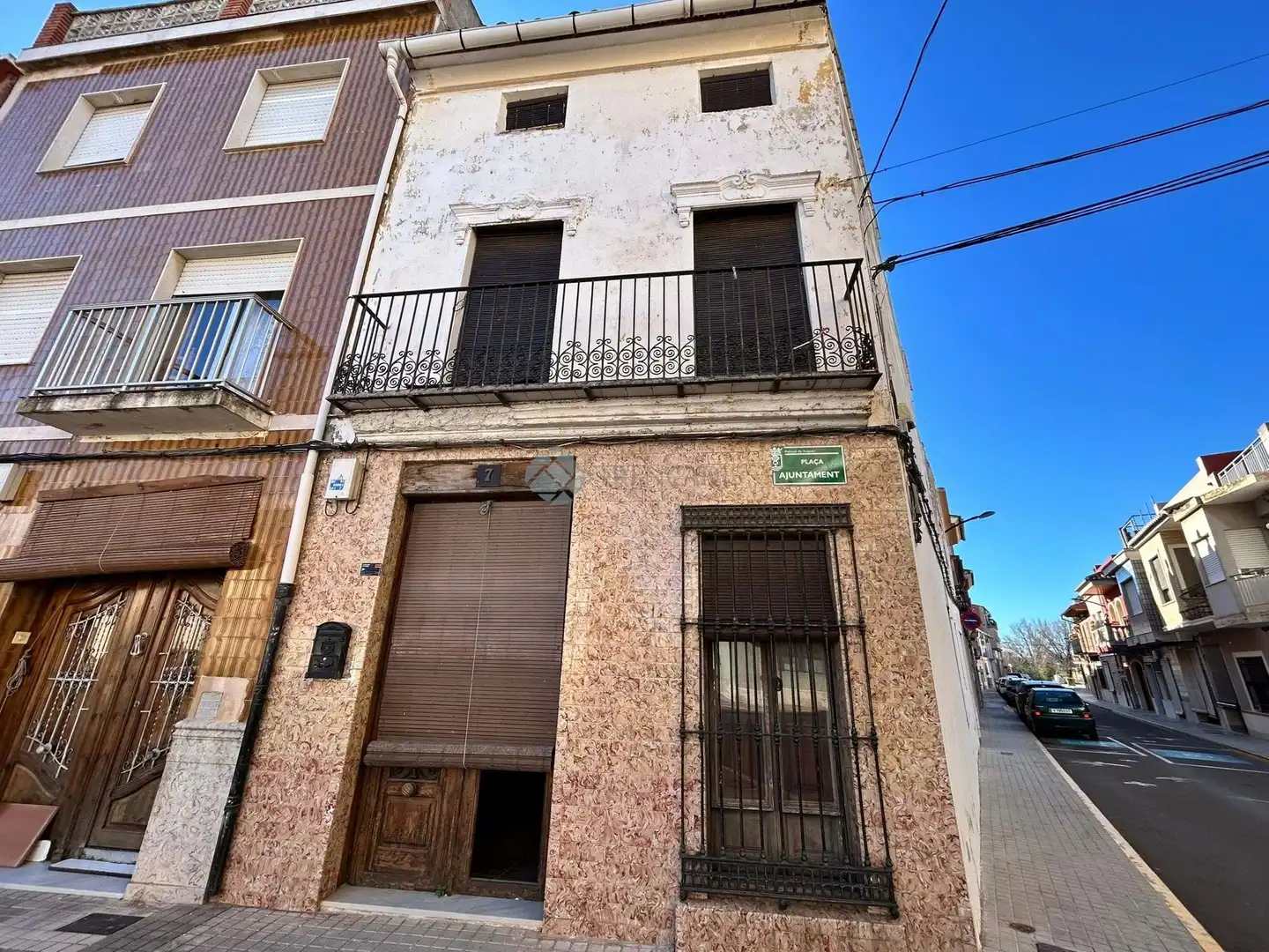 Vista exterior de Casa adosada en venda en Polinyà de Xúquer