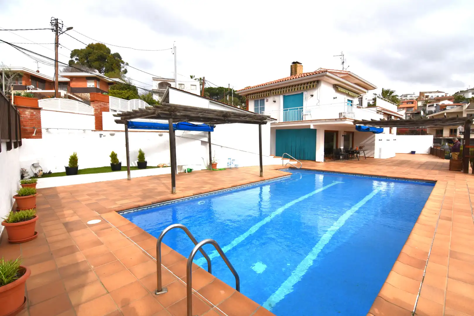 Casa amb piscina en venda a Carrer Cranc