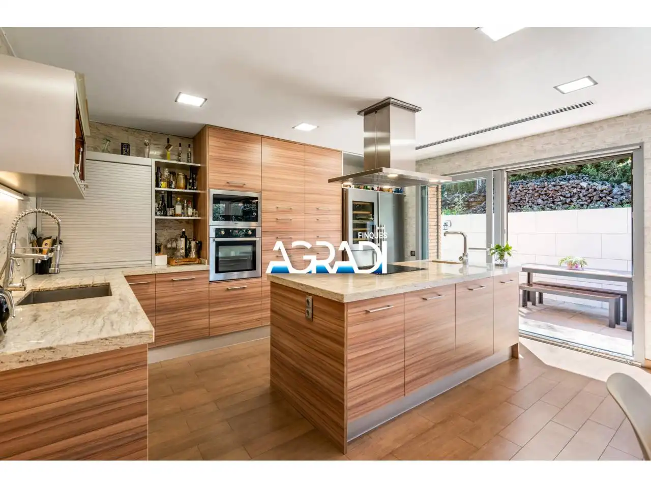 Kitchen of Houses for sale in Les Franqueses del Vallès  with Air Conditioner, Heating and Private garden