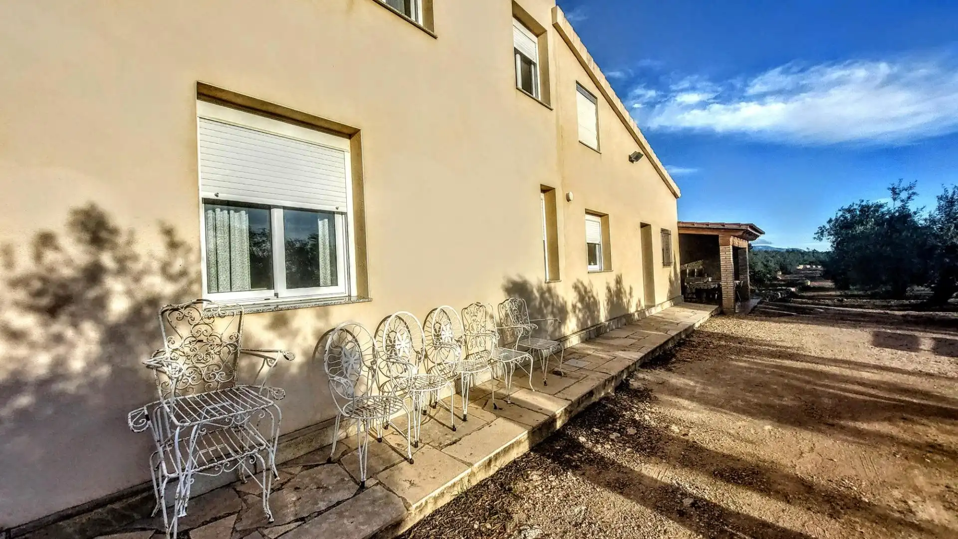Vista exterior de Finca rústica en venda en L'Ametlla de Mar  amb Jardí privat, Terrassa i Moblat