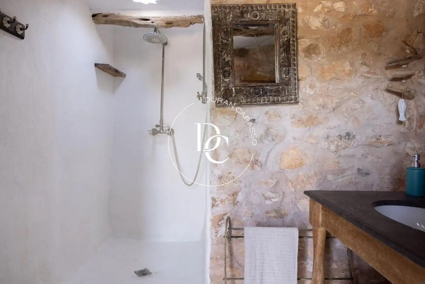Badezimmer von Country house zum Verkauf in Formentera mit Privatgarten, Terrasse und Abstellraum