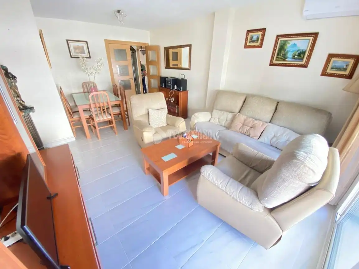 Sala de estar de Piso de alquiler en Garrucha