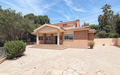 Exterior view of House or chalet for sale in Castellvell del Camp  with Air Conditioner, Heating and Private garden