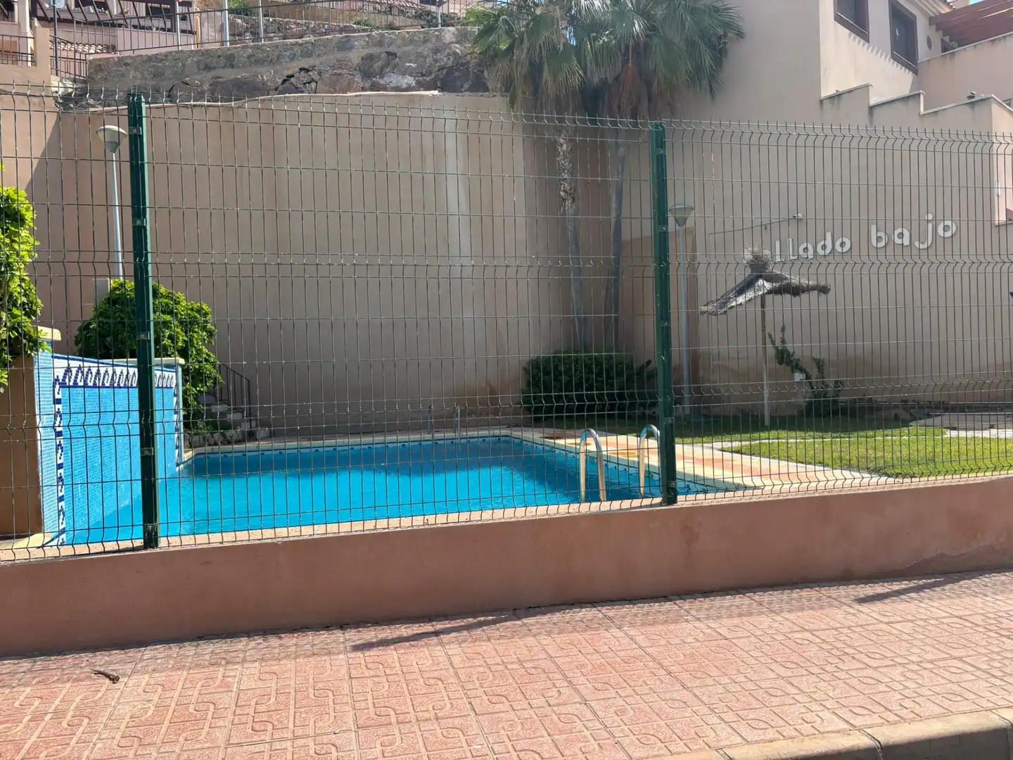Swimming pool of Ground floor for rent in Águilas  with Air Conditioner, Terrace and Furnished
