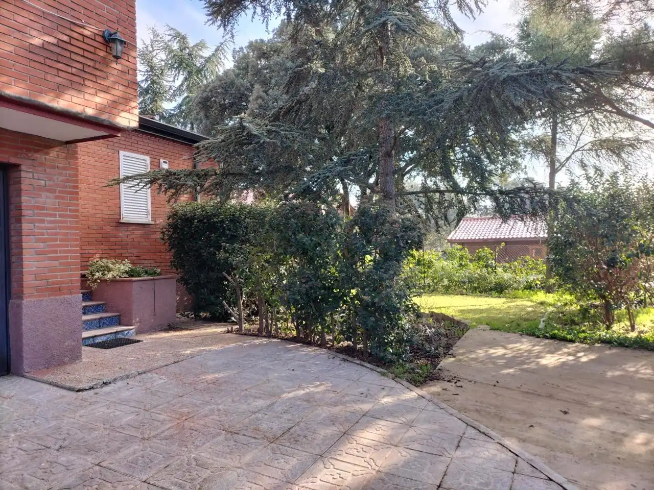 Garden of Houses for rent in El Escorial  with Private garden, Storage room and Alarm