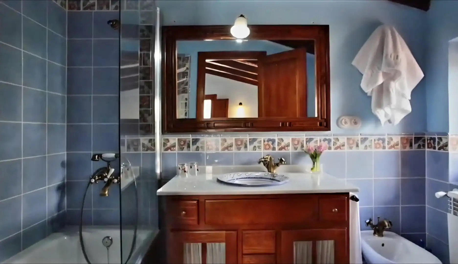 Badezimmer von Country house zum Verkauf in Vélez-Blanco mit Klimaanlage, Heizung und Privatgarten
