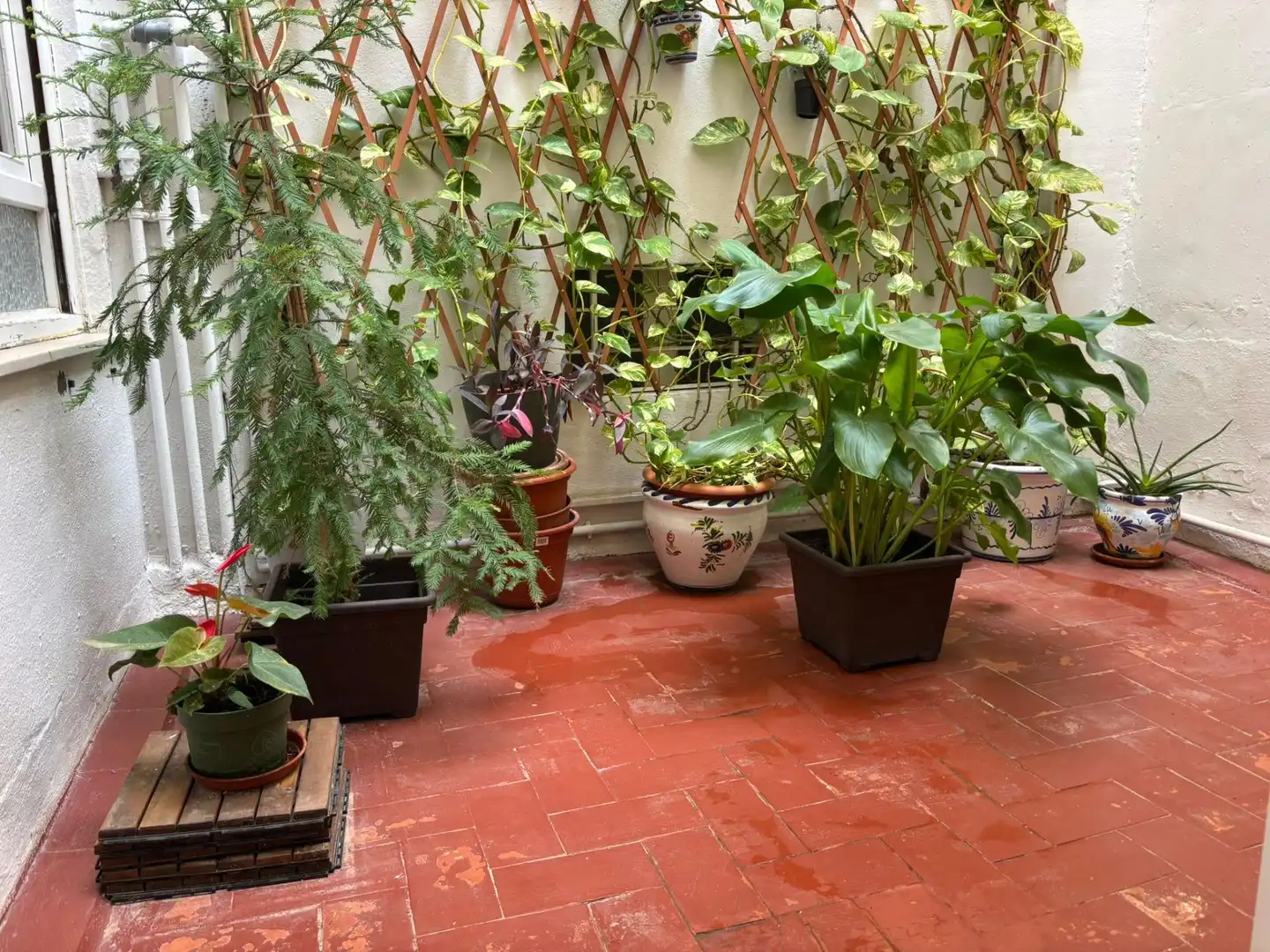 Terrace of Flat for sale in Elche / Elx  with Air Conditioner, Parquet flooring and Terrace
