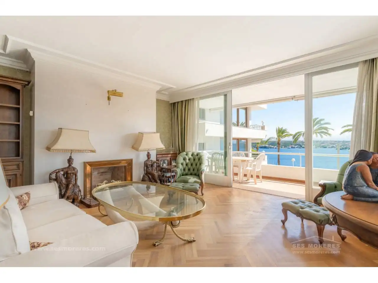 Sala d'estar de Apartament en venda en Maó - Mahón amb Terrassa, Traster i Balcó