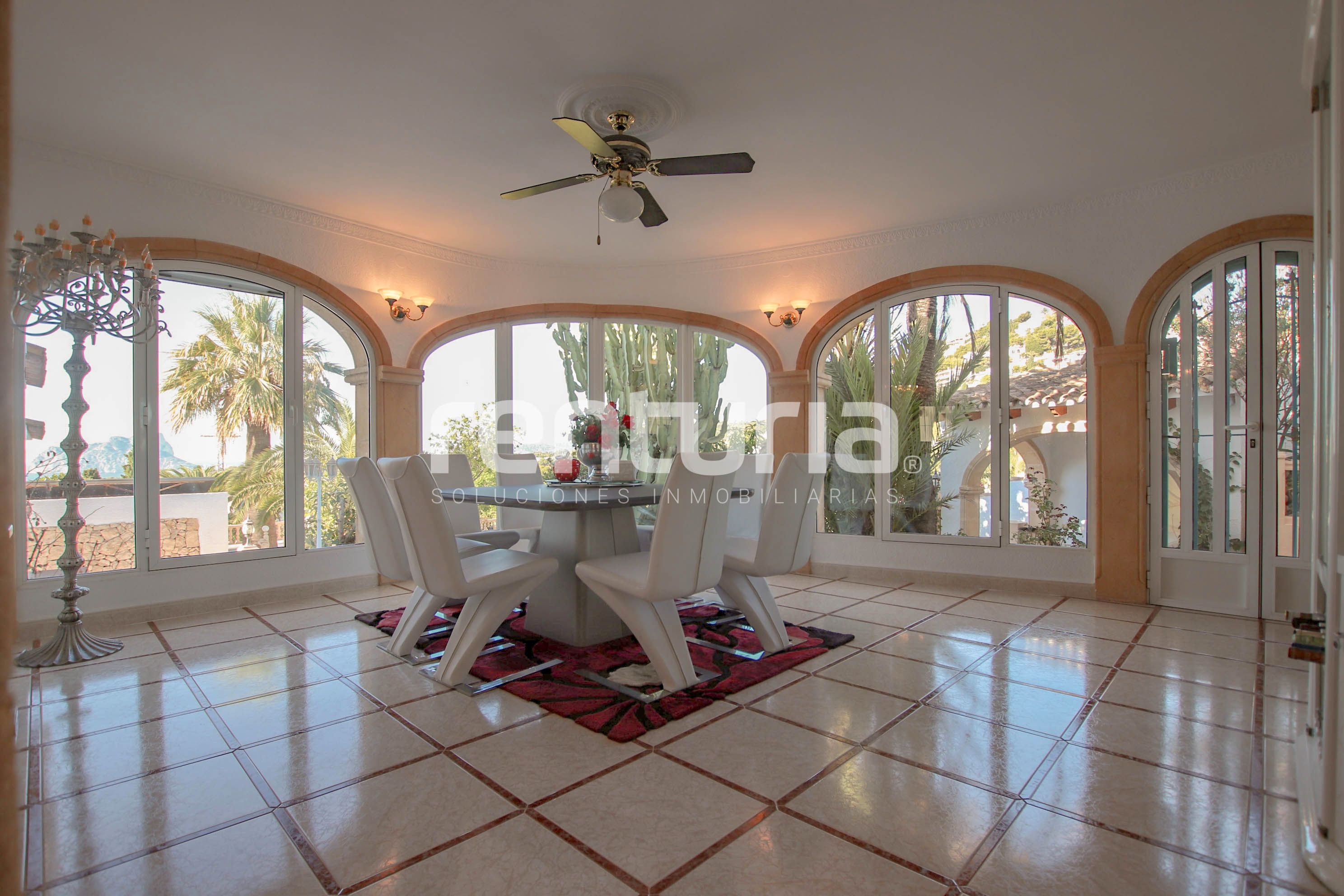 Dining room of House or chalet for sale in Moraira  with Heating, Private garden and Terrace