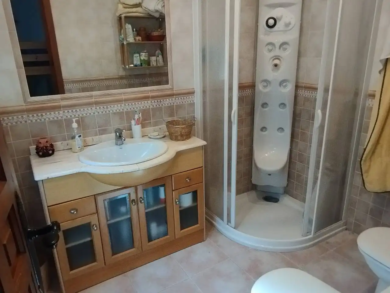 Baño de Casa o chalet en venta en Ciudad Real con Aire acondicionado, Jardín privado y Terraza