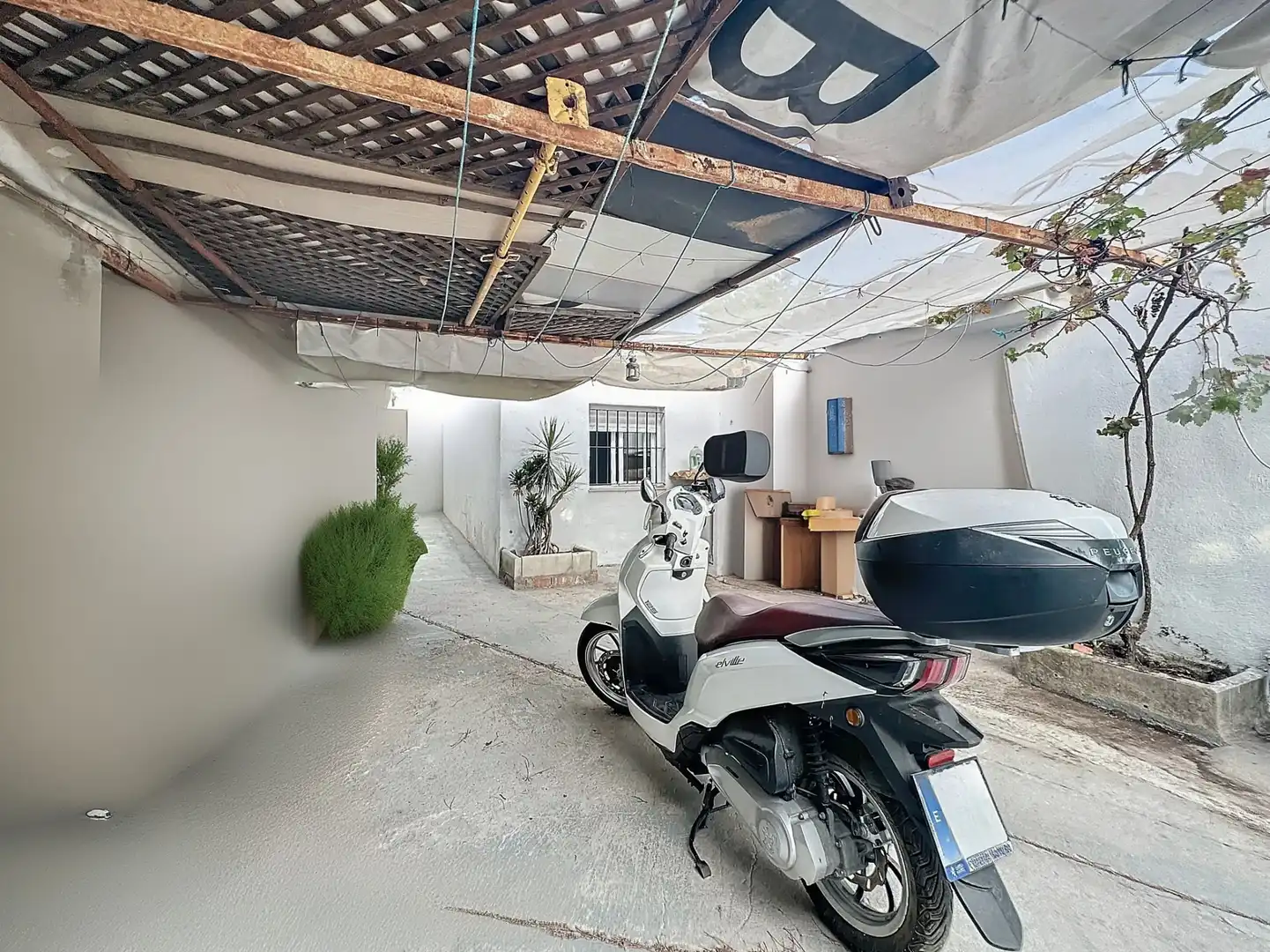 Außenansicht von Country house zum Verkauf in Estepona mit Klimaanlage, Privatgarten und Terrasse