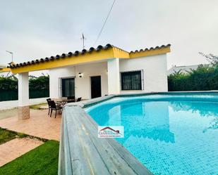 Piscina de Finca rústica en venda en Conil de la Frontera amb Jardí privat, Terrassa i Piscina