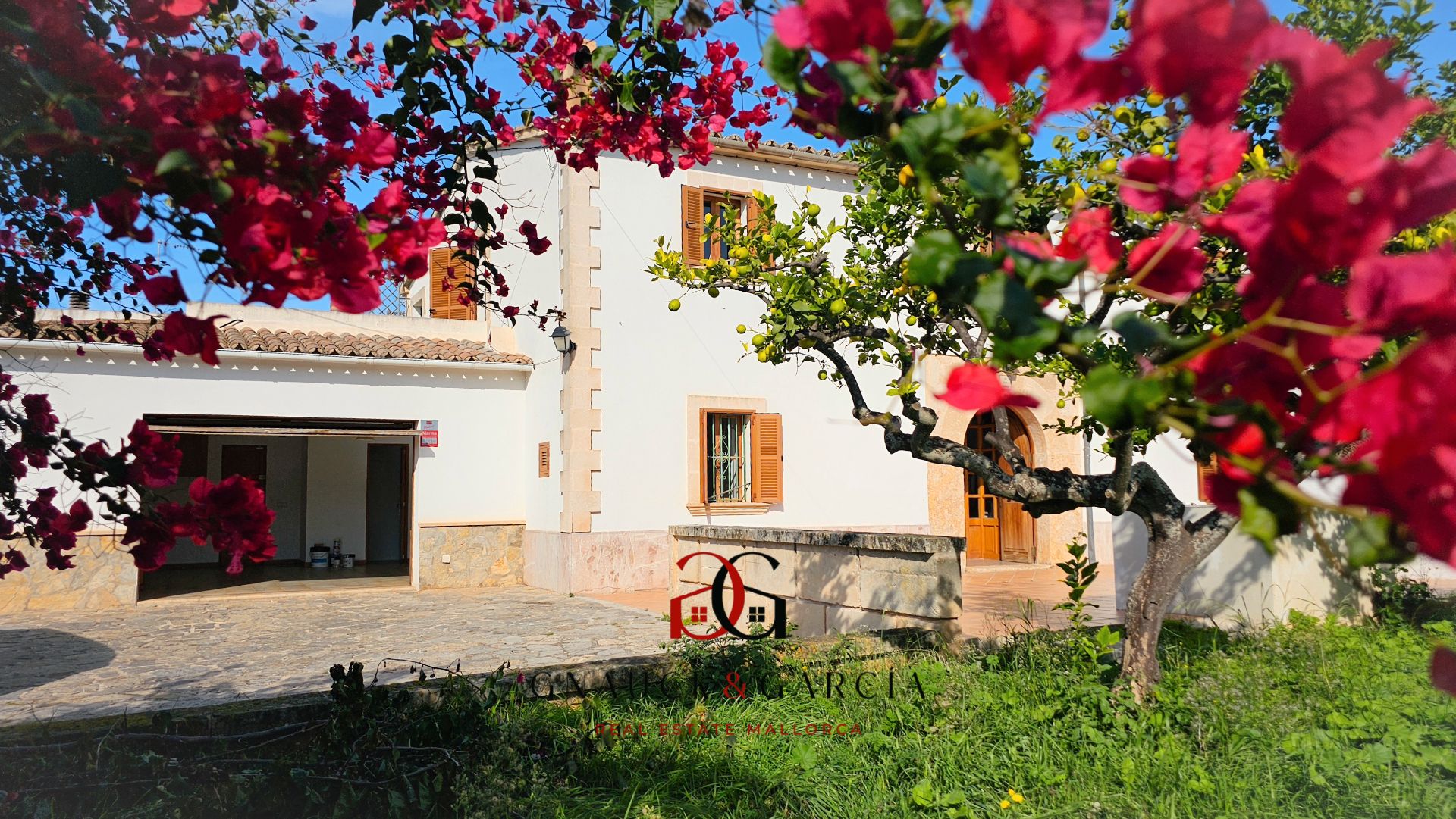 Jardí de Casa adosada en venda en  Palma de Mallorca amb Aire condicionat, Jardí privat i Terrassa