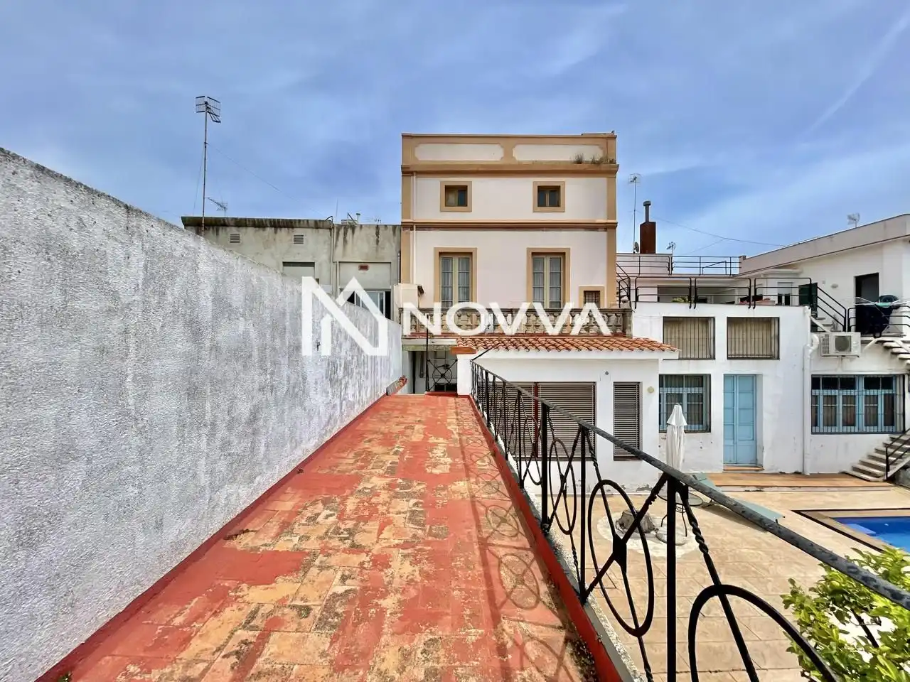 Exterior view of Houses for sale in Malgrat de Mar  with Private garden and Balcony