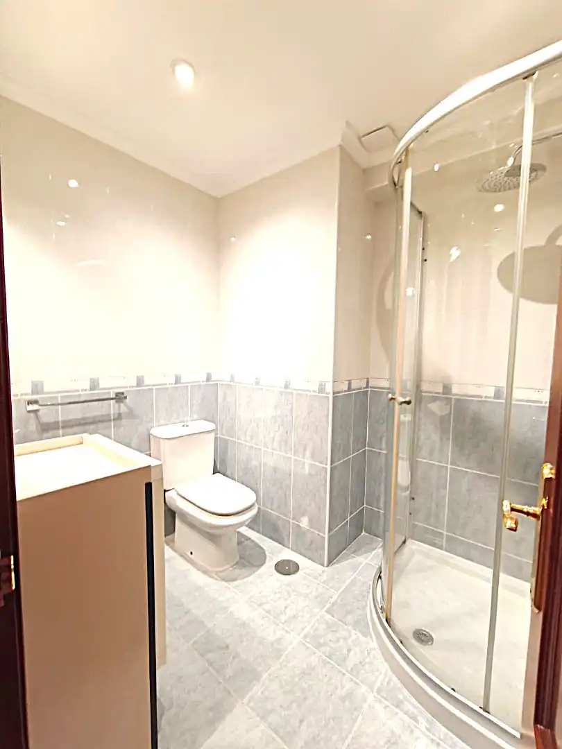 Bathroom of Flat for rent in Vigo   with Parquet flooring and Furnished