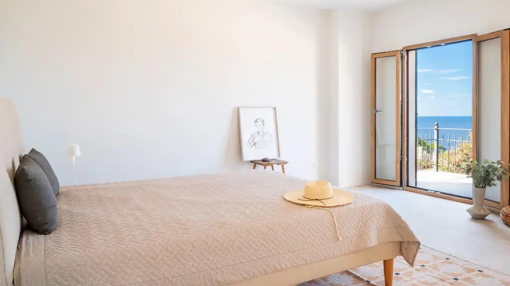Bedroom of Houses for sale in Banyalbufar  with Air Conditioner, Private garden and Terrace