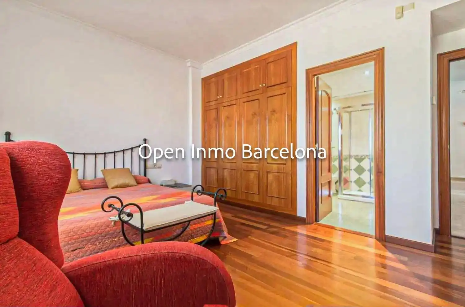 Bedroom of Houses for sale in Castelldefels  with Air Conditioner, Heating and Private garden