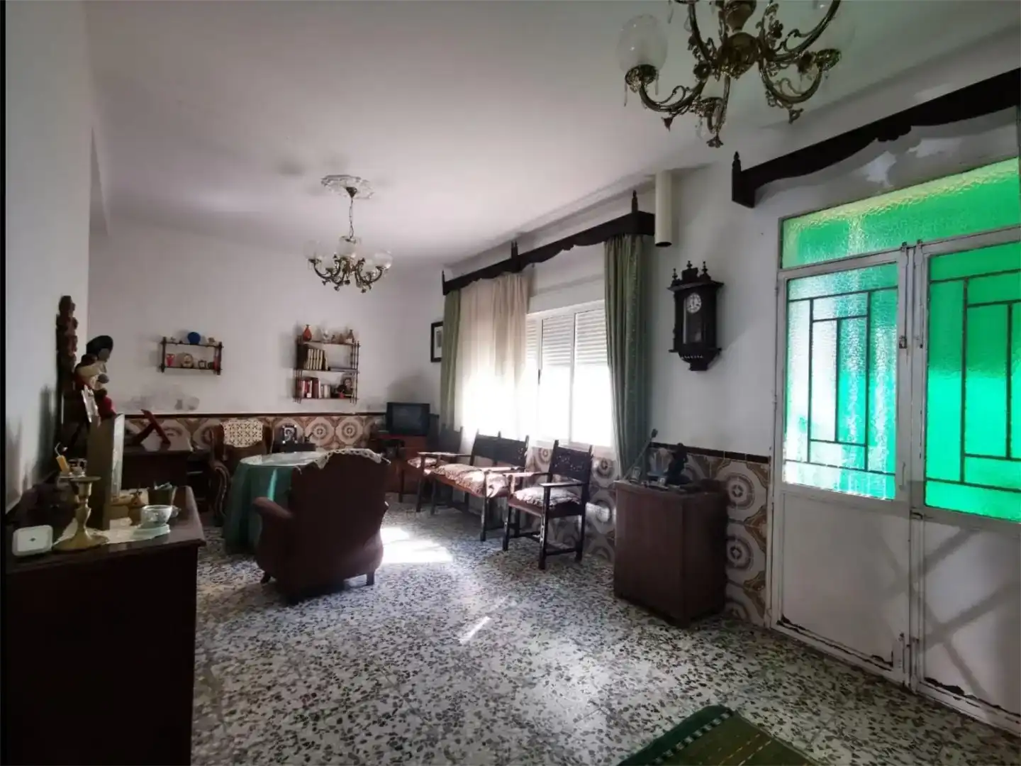 Sala d'estar de Pis en venda en Valdetorres amb Jardí privat i Moblat