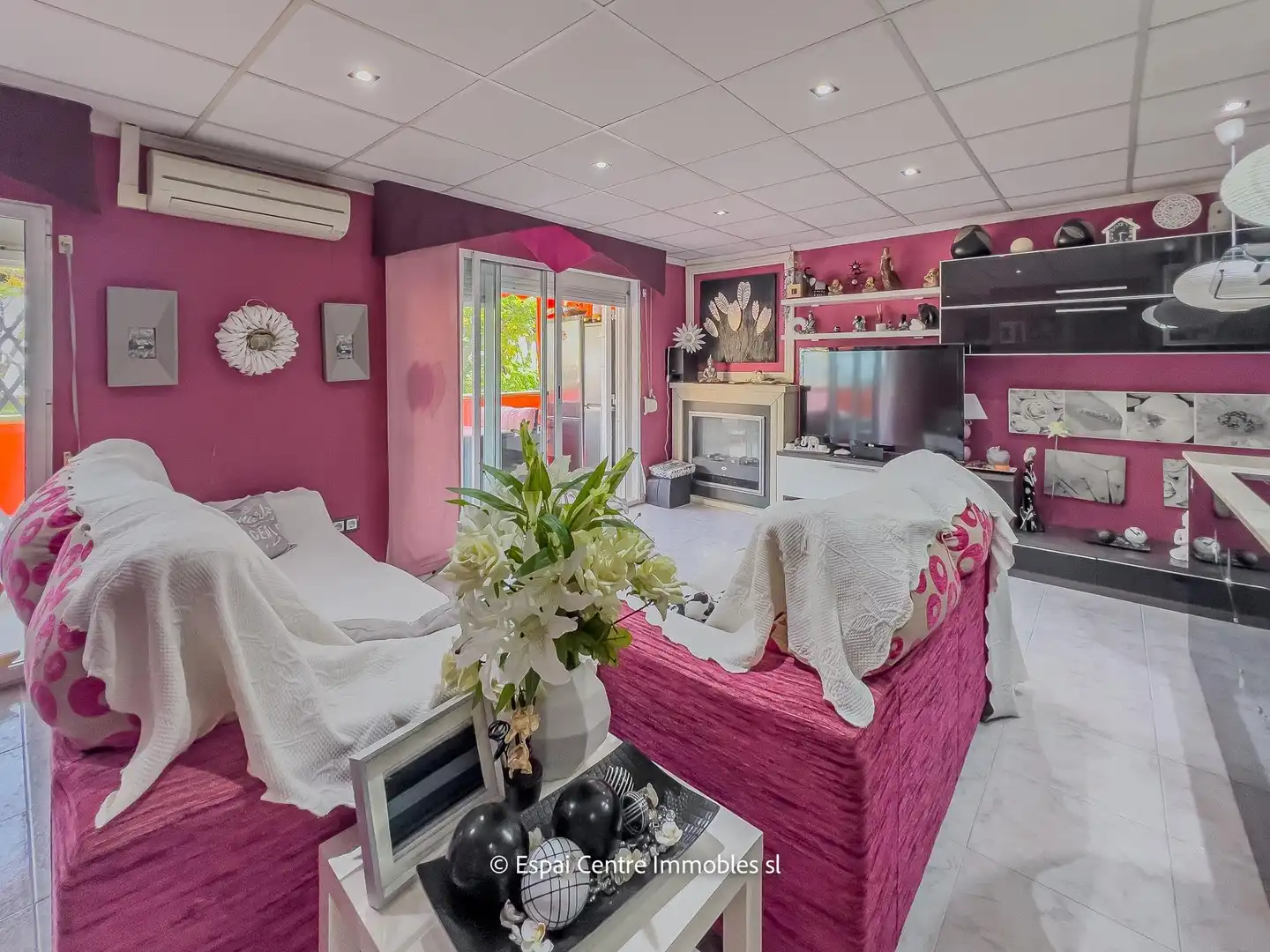 Sala de estar de Apartamento en venta en Vila-seca con Calefacción, Terraza y Amueblado