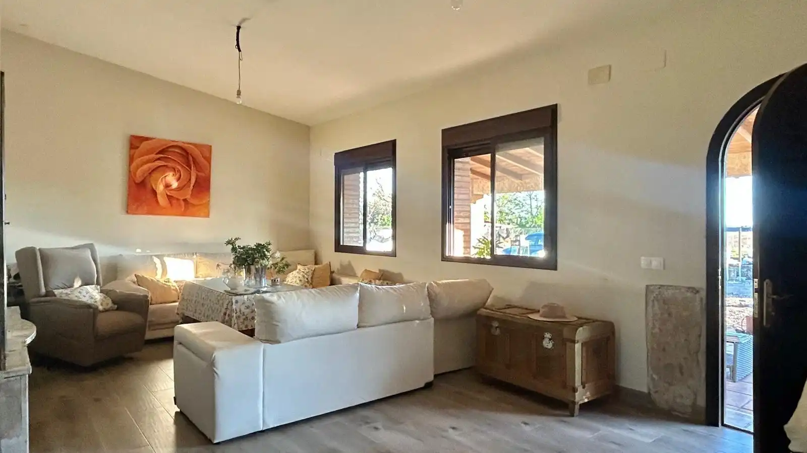Sala d'estar de Casa o xalet en venda en Guadalcázar amb Terrassa