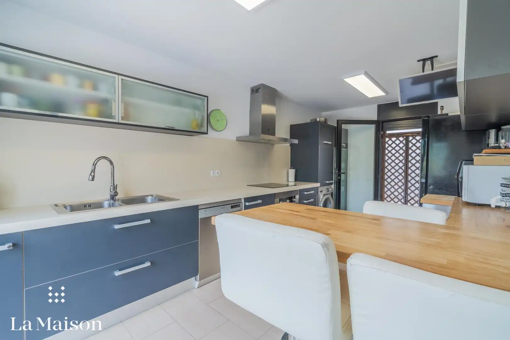 Cuina de Casa o xalet en venda en Vilanova del Vallès amb Jardí privat, Parquet i Terrassa