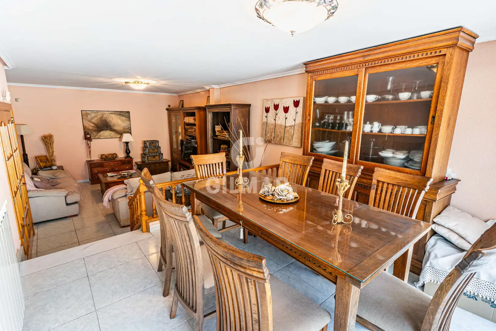 Comedor de Casa adosada en venta en Colmenar Viejo con Calefacción y Jardín privado