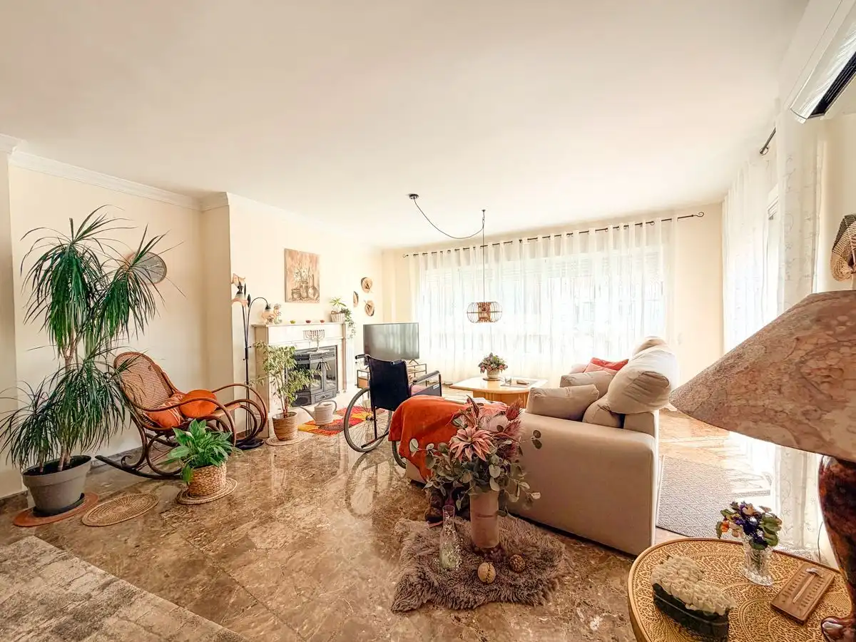 Sala d'estar de Pis en venda en Pedreguer amb Aire condicionat, Calefacció i Terrassa