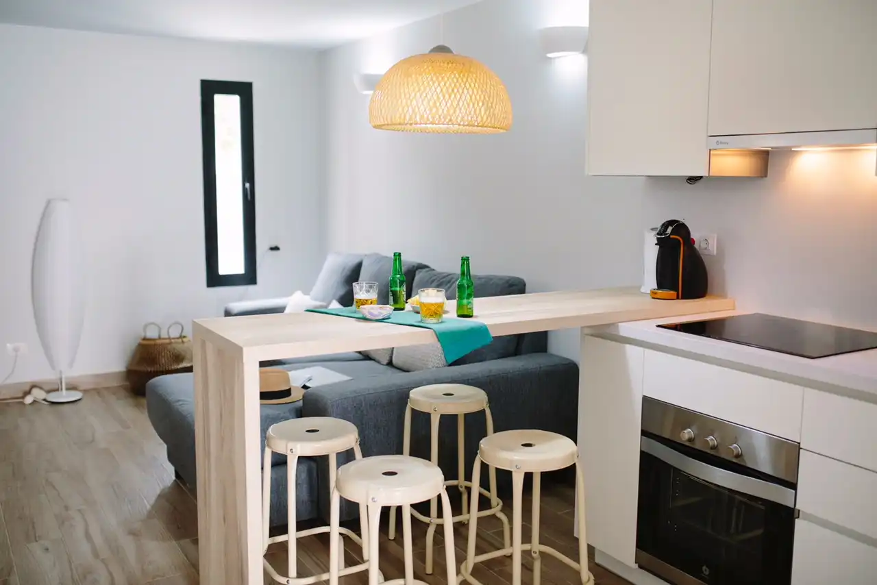 Cocina de Apartamento en venta en San Bartolomé de Tirajana con Aire acondicionado, Jardín privado y Terraza